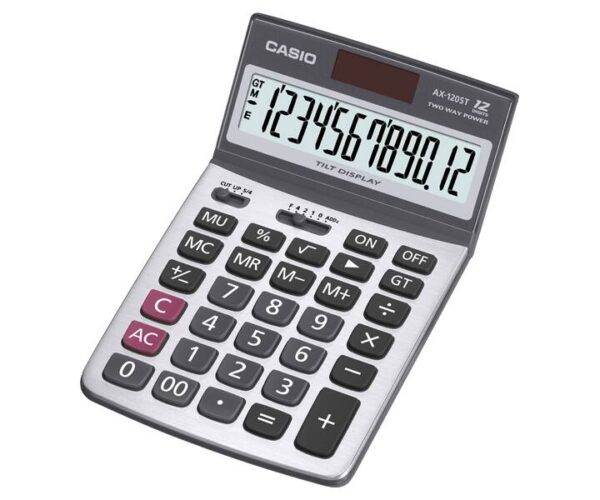 Casio AX-120ST 計算機 Calculator (原裝行貨,一年保養)