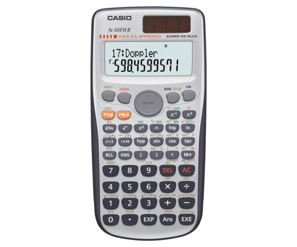 Casio FX-50FHII Scientific Calculator (香港考評局認可)