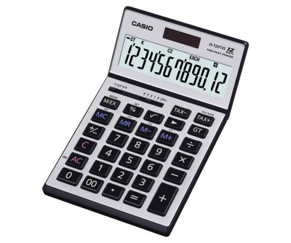 Casio JS-120 計算機 Calculator (原裝行貨,一年保養)