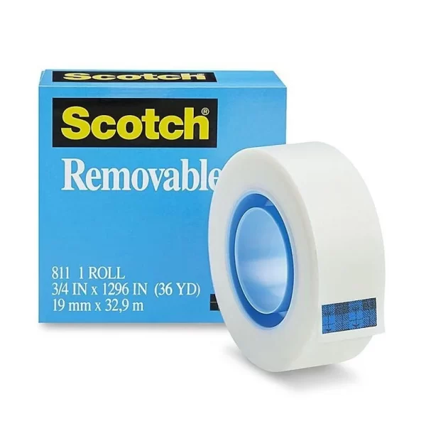 3M Scotch® 810D 可再貼隱形膠紙 Removable Tape 3/4"x36yd