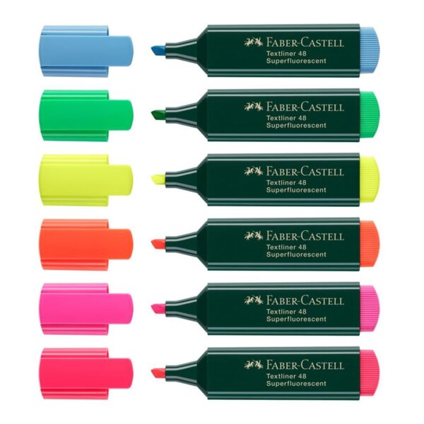 Faber-Castell 斜嘴螢光筆 Textliner